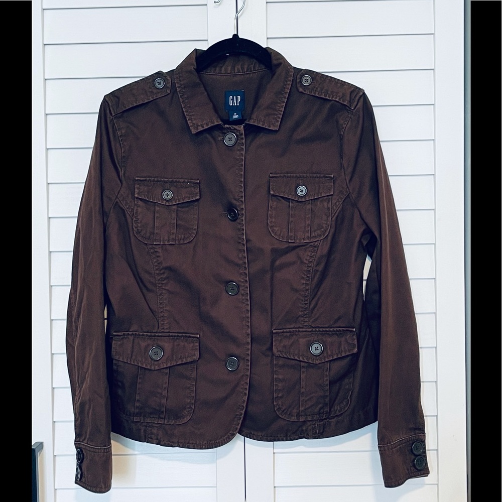 GAP 4 pocket military style jacket